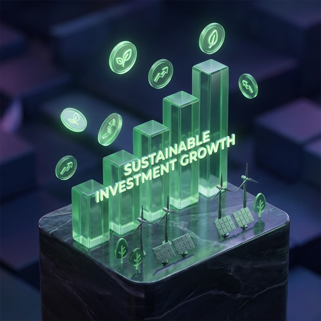 Sustainable investment growth chart